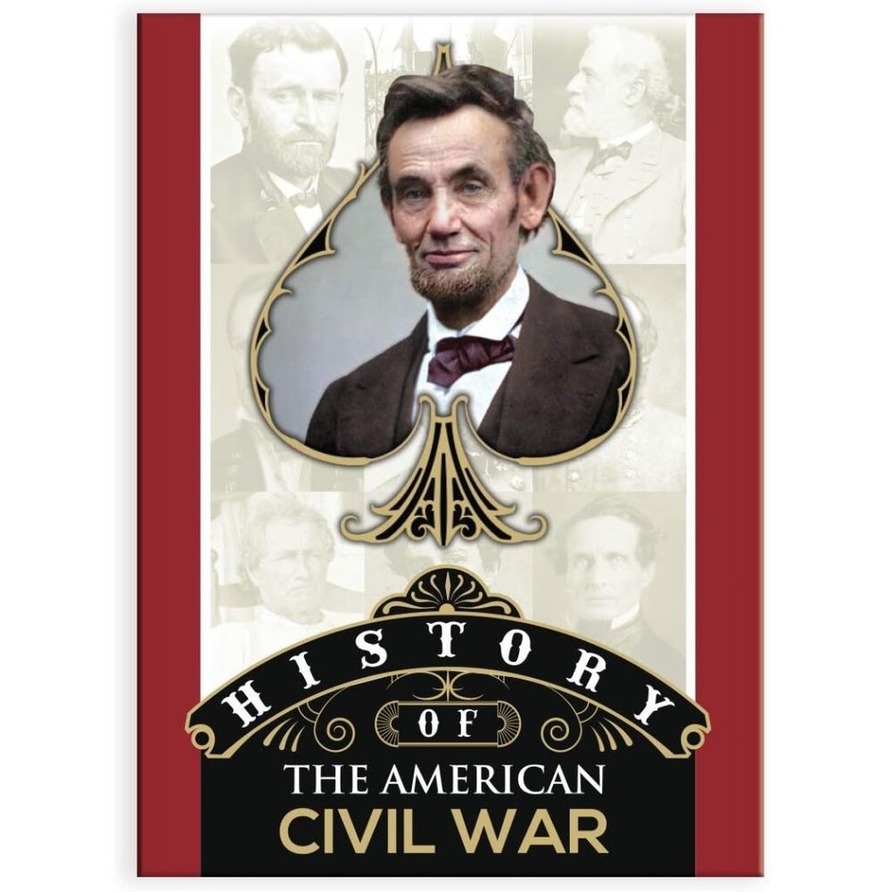 History of The American Civil War Playing Cards